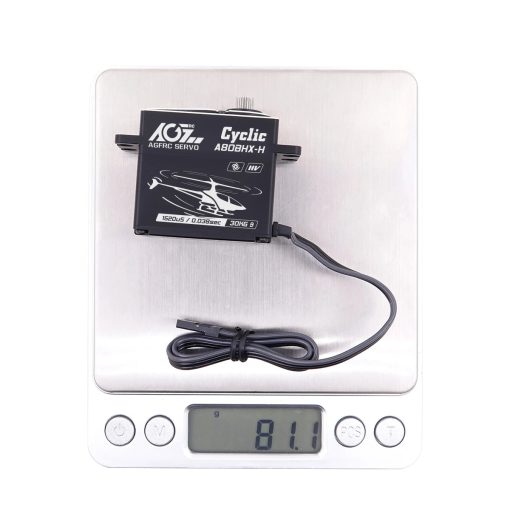 AGFRC A80BHX-H -  8.4V 30KG Programmable Helicopter Cyclic Servo  High Torque High Voltage Brushless Digital Motor For RC Helicopter - Image 7