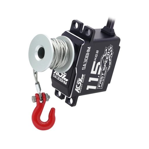 AGFRC SA30BHM - 11.5KG HV High Speed Programmable Motor Brushless Mini Smart Steering RC Servo for 1/12 1/16 RC Car Rock Crawler — изображение 14