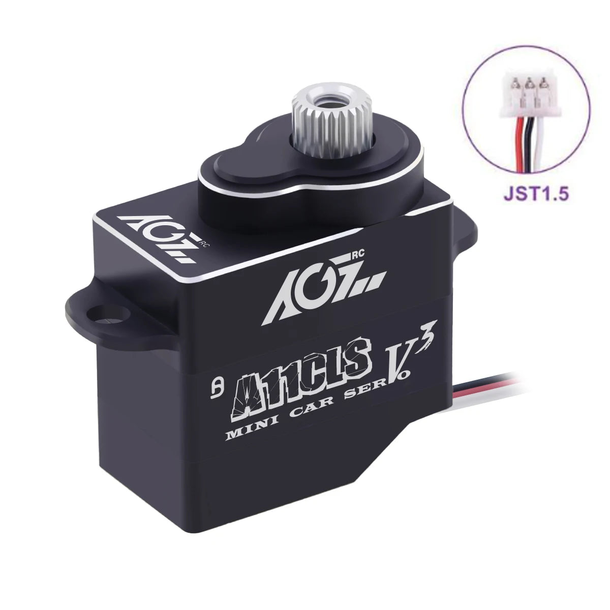 AGFRC A11CLS V3 - Micro Digital servo Super Speed 1.4KG Coreless Programmable motor Servo For 1/28 1/27 1/24 1/18 Mini Z Cars Boat 11 AGFRC A11CLS V3 - Micro Digital servo Super Speed 1.4KG Coreless Programmable motor Servo For 1/28 1/27 1/24 1/18 Mini Z Cars Boat — изображение 11