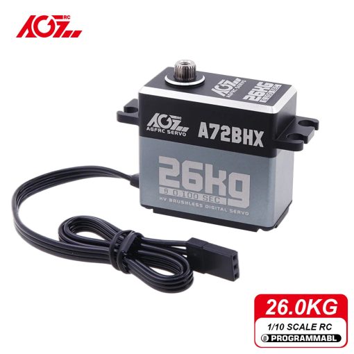 AGFRC A72BHX - 26KG High Torque Fast Speed HV Brushless Metal Gear Digital Steering Servo Motor For 1/10 RC Car Crawler Buggy - Image 3