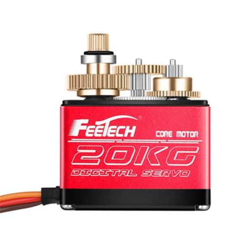 Feetech FT5320 - 20KG 180° Waterproof high torque Coreless motor Digital RC Servo high speed metal gear baja servo for Robotic DIY RC car — изображение 3