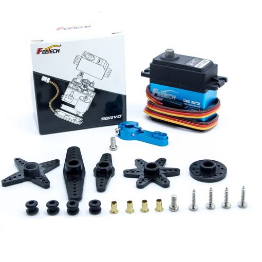 Feetech FT7135M - 35KG 180 Degree Digital Servo Metal Gear Waterproof Servo DS3235 Baja Servo Metal Arm for 1/8 1/10 1/12 RC Cars 7 Feetech FT7135M - 35KG 180 Degree Digital Servo Metal Gear Waterproof Servo DS3235 Baja Servo Metal Arm for 1/8 1/10 1/12 RC Cars - Image 7