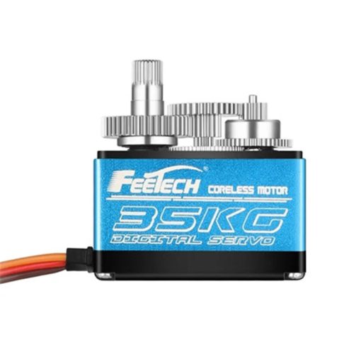 Feetech FI7635 - 7.4V 35KG coreless motor stainless steel gear 180 degree high torque Waterproof servo For Robotic DIY 1/5 RC Car 4 Feetech FI7635 - 7.4V 35KG coreless motor stainless steel gear 180 degree high torque Waterproof servo For Robotic DIY 1/5 RC Car - Image 4