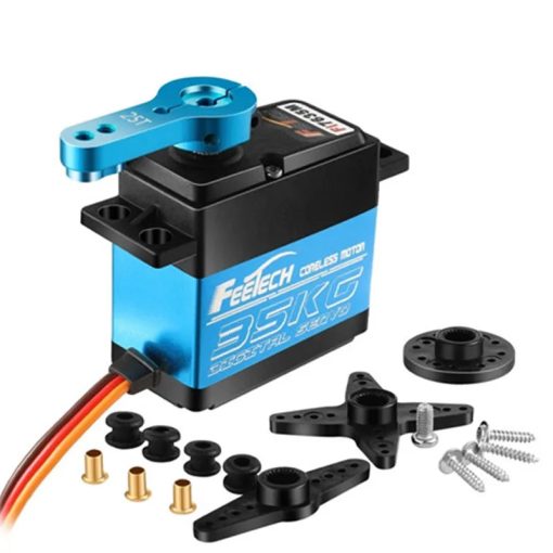 Feetech FI7635 - 7.4V 35KG coreless motor stainless steel gear 180 degree high torque Waterproof servo For Robotic DIY 1/5 RC Car 3 Feetech FI7635 - 7.4V 35KG coreless motor stainless steel gear 180 degree high torque Waterproof servo For Robotic DIY 1/5 RC Car - Image 3