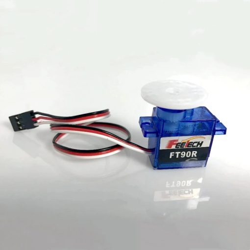 4PCS Feetech FT90R - 6V 1.5kg.cm PWM 360 Degree Continuous Rotation Digital Servo for Arduino Smart Car Robot RC Drone 4 4PCS Feetech FT90R - 6V 1.5kg.cm PWM 360 Degree Continuous Rotation Digital Servo for Arduino Smart Car Robot RC Drone - Image 4