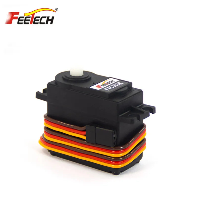 FEETECH FT5303R - 3V 6V 3.0kg.cm plastic gear rotating forward and backward 360 degrees continuous rotation analog servo - Image 3