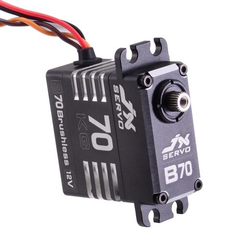 JX Servo B70 - 12V 72KG Full Metal Brushless High Quality Servo for RC Racing Drone Spare Part 5 JX Servo B70 - 12V 72KG Full Metal Brushless High Quality Servo for RC Racing Drone Spare Part — изображение 5