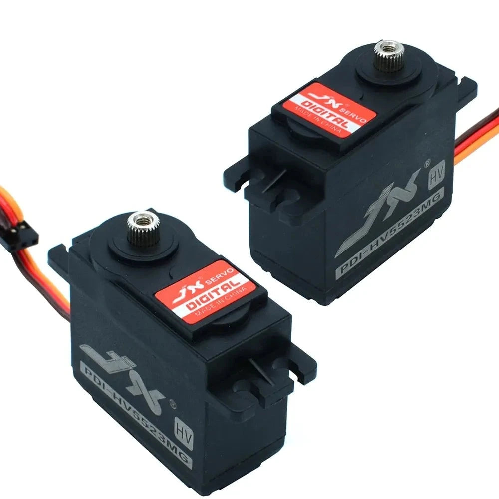 JX Servo PDI-HV5523MG - 23KG 8.4V 0.16 Sec Metal Gear Standard Servo for 1:8 1:10 RC Car Robot Airplane PDI-6225MG-300 HV upgrade 1 JX Servo PDI-HV5523MG - 23KG 8.4V 0.16 Sec Metal Gear Standard Servo for 1:8 1:10 RC Car Robot Airplane PDI-6225MG-300 HV upgrade