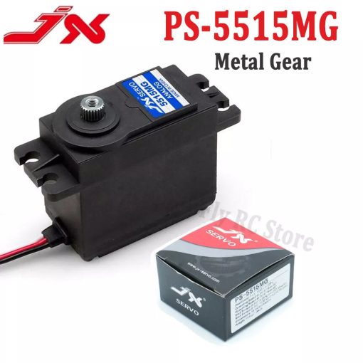 JX Servo PS-5515MG - 15KG High Precision Steering Metal Gear Analog Standard Servo For 1:8/1:10 RC Car Airplane Parts - Image 3