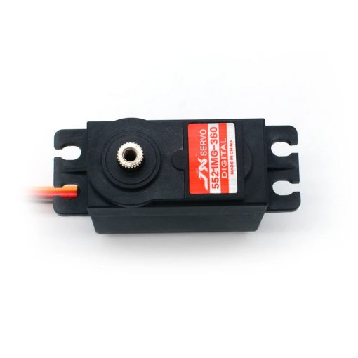 JX Servo PDI-5521MG - 6V 20KG 360 Degree Stall Torque Standard Analog Servo Motor For RC Models Car Holicopter Robot Boat Airplane — изображение 5