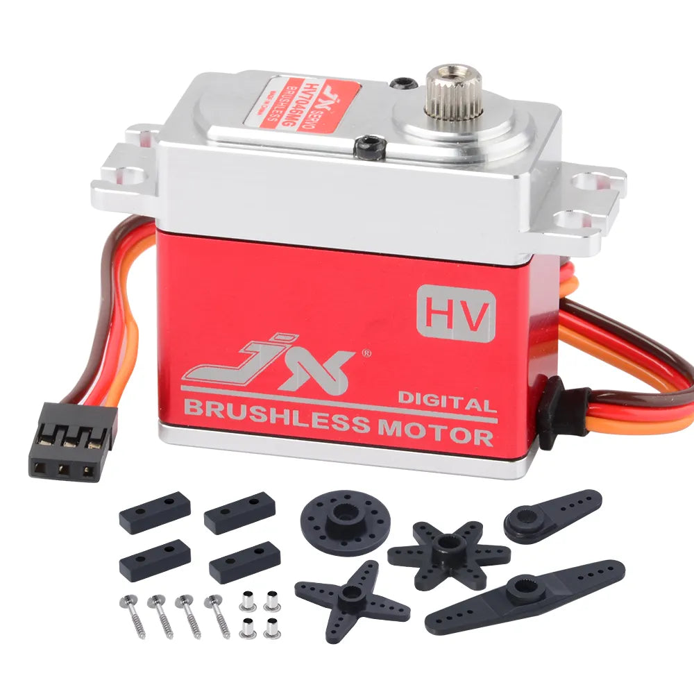 JX Servo BLS-HV7046MG - 46kg Brushless HV Digital Standard Servo Metal Gear Digital Drone Aircraft Servo RC Helicopter Parts 1 JX Servo BLS-HV7046MG - 46kg Brushless HV Digital Standard Servo Metal Gear Digital Drone Aircraft Servo RC Helicopter Parts