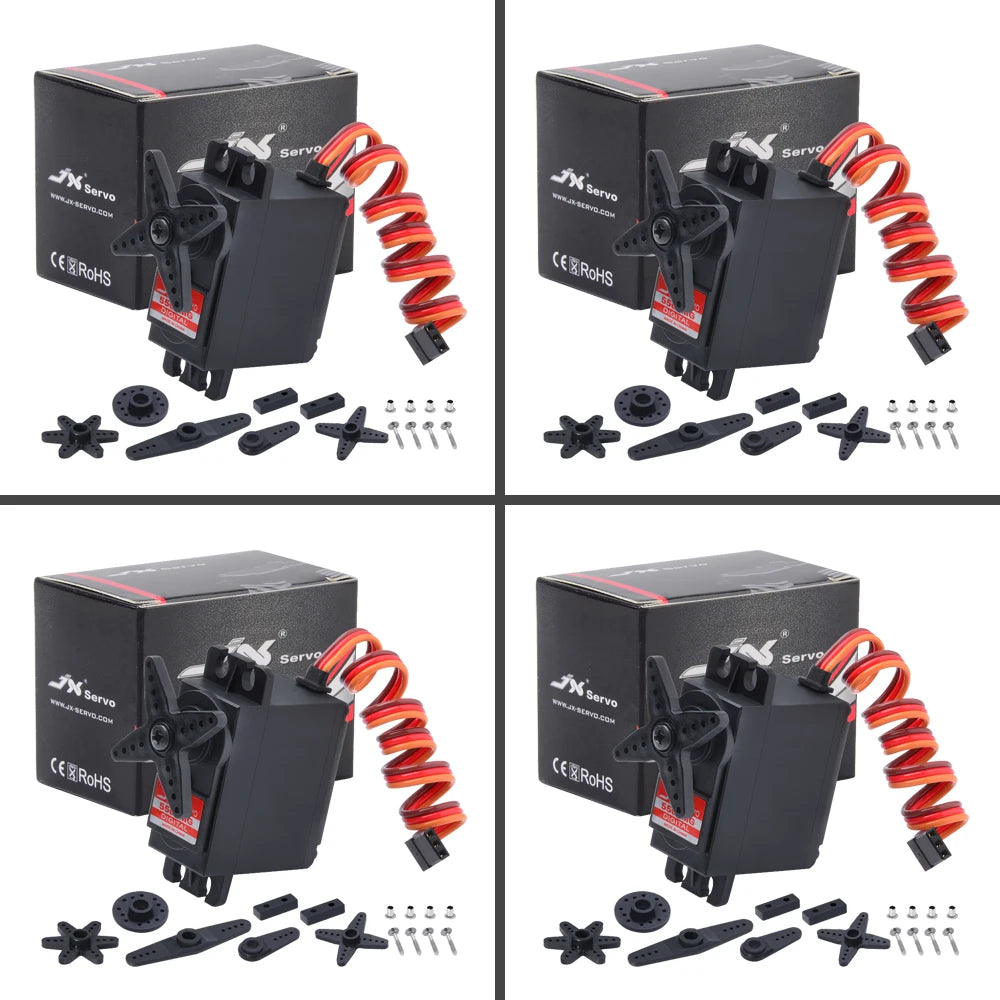 JX Servo PDI-5508MG - 8KG Large Torque Metal Gear Digital Coreless Servo for Helicopter RC Car Truck Buggy Robot Arm Boat 9 JX Servo PDI-5508MG - 8KG Large Torque Metal Gear Digital Coreless Servo for Helicopter RC Car Truck Buggy Robot Arm Boat - Image 9