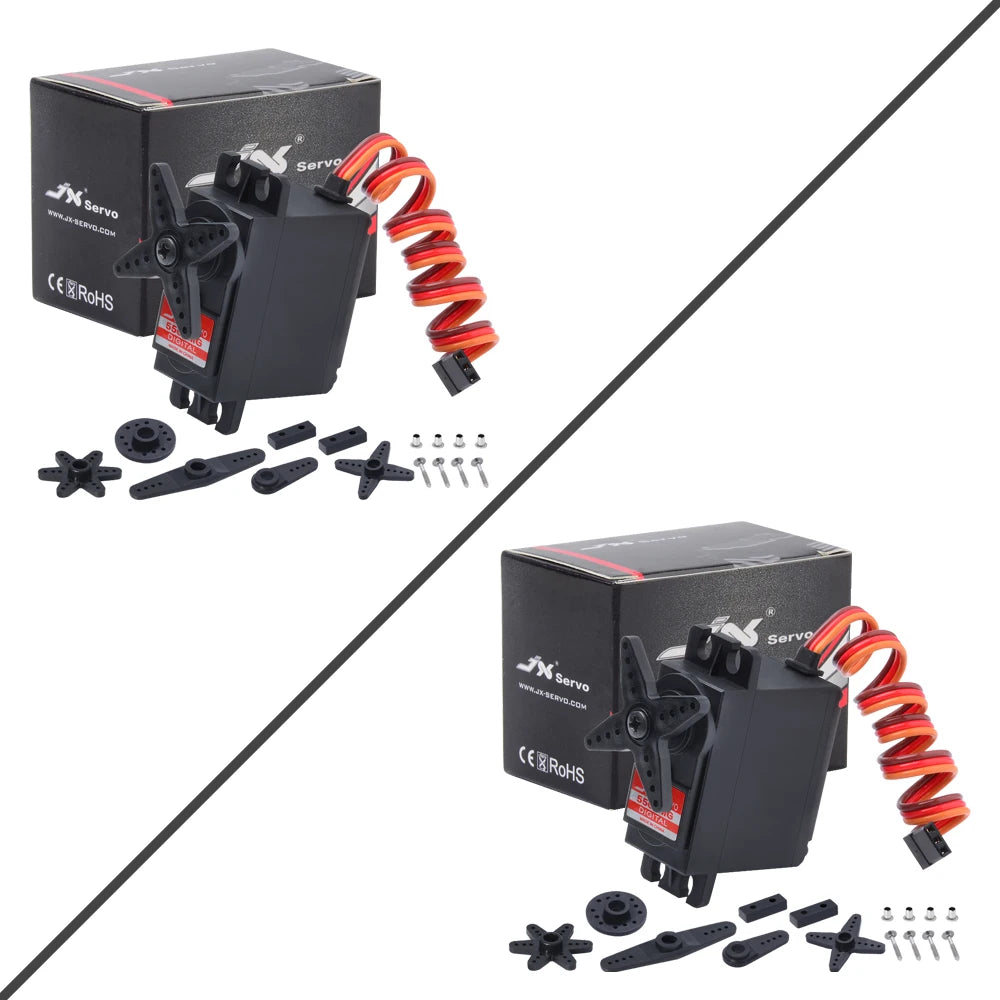 JX Servo PDI-5508MG - 8KG Large Torque Metal Gear Digital Coreless Servo for Helicopter RC Car Truck Buggy Robot Arm Boat 8 JX Servo PDI-5508MG - 8KG Large Torque Metal Gear Digital Coreless Servo for Helicopter RC Car Truck Buggy Robot Arm Boat - Image 8