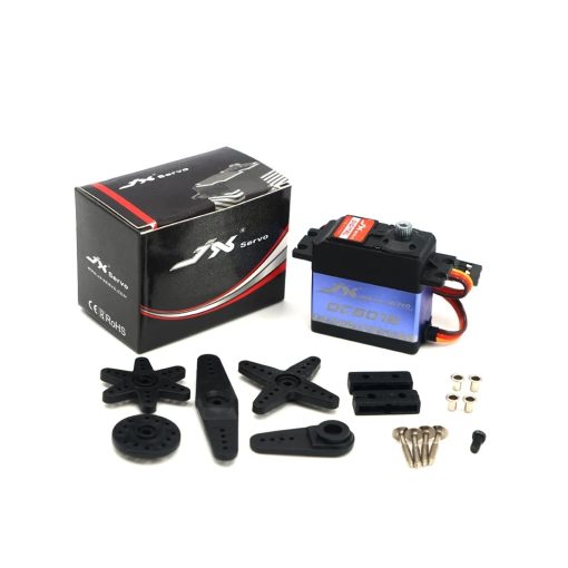 JX Servo DC6015 - 15kg 0.1sec 6.6V Aluminium Shell Metal gear Core Digital Standard for RC plane car crawler 1/8 1/10 DS3325MG - Image 4