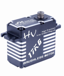 JX Servo BLS-HV7117MG - 7.4V 17KG 0.09sec/60° 71g HV High Precision Steel Gear Full CNC Aluminium Shell Structure Digital Brushles
