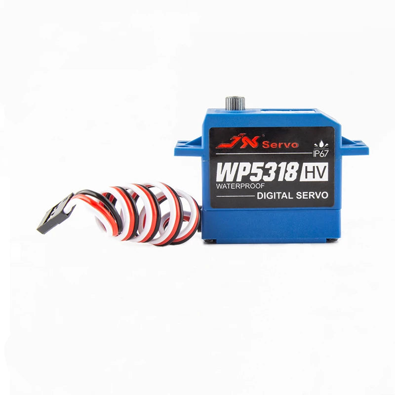 JXServo WP5318HV - 18kg Full Waterproof Metal Gear Digital Servo For Rc Racing Drone / Robot / Speed Racing Car Accessories 3 JXServo WP5318HV - 18kg Full Waterproof Metal Gear Digital Servo For Rc Racing Drone / Robot / Speed Racing Car Accessories — изображение 3