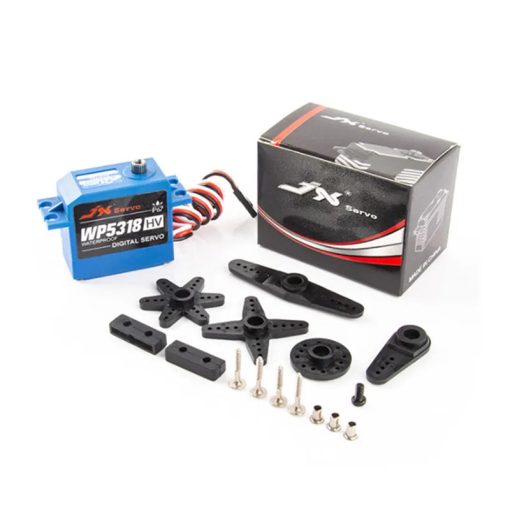 JXServo WP5318HV - 18kg 6V-8.4V hv Full Waterproof Metal Gear Digital Servo 15kg For Rc Racing Drone/Robot/Speed Racing Car/Kitchen - Image 5