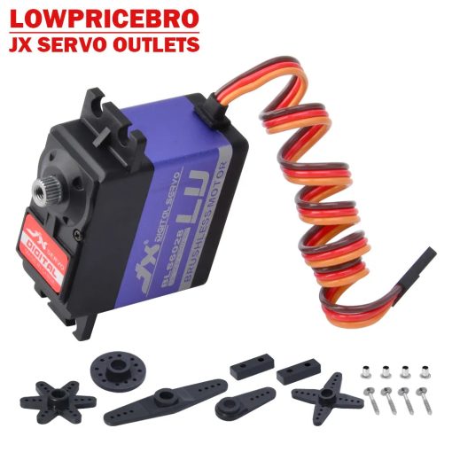 JX Servo BLS6028 - 6V 28kg 0.12 sec/60° 120° High Torque Metal Tooth Digital Brushless Servo For RC Car RC Drone Aircraft Parts 3 JX Servo BLS6028 - 6V 28kg 0.12 sec/60° 120° High Torque Metal Tooth Digital Brushless Servo For RC Car RC Drone Aircraft Parts - Image 3