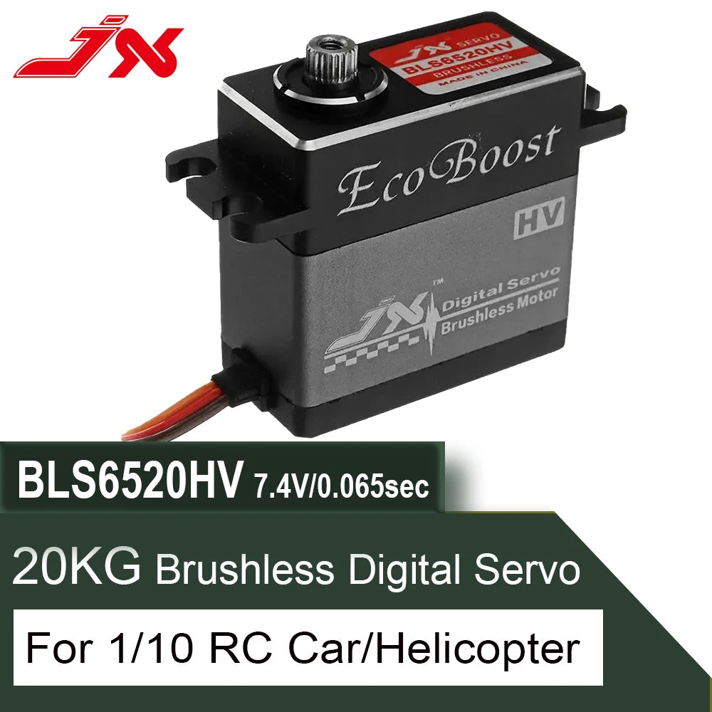 JX Servo EcoBoost BLS6520HV - 20kg Large Torque 180 Degree HV Metal Gear Brushless Digital Servo RC Helicopter, Car, ROBOT 3 JX Servo EcoBoost BLS6520HV - 20kg Large Torque 180 Degree HV Metal Gear Brushless Digital Servo RC Helicopter, Car, ROBOT — изображение 3