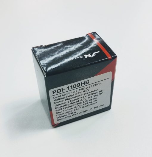 JX Servo PDI-1109HB - 6V 1.89 kg.cm 0.07sec/60° 9g Plastic Gear Digital Core Servo - Image 4