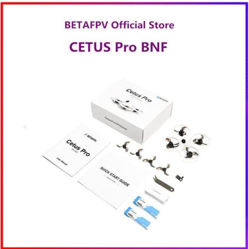 BETAFPV Cetus Pro FPV Kit - BNF /VR02 FPV Goggles Literadio2 SE Transmitter BT2.0 450mah 1S Battery — изображение 6