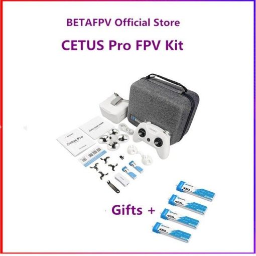 BETAFPV Cetus Pro FPV Kit - BNF /VR02 FPV Goggles Literadio2 SE Transmitter BT2.0 450mah 1S Battery — изображение 4