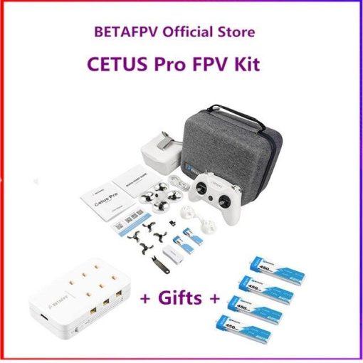 BETAFPV Cetus Pro FPV Kit - BNF /VR02 FPV Goggles Literadio2 SE Transmitter BT2.0 450mah 1S Battery — изображение 3