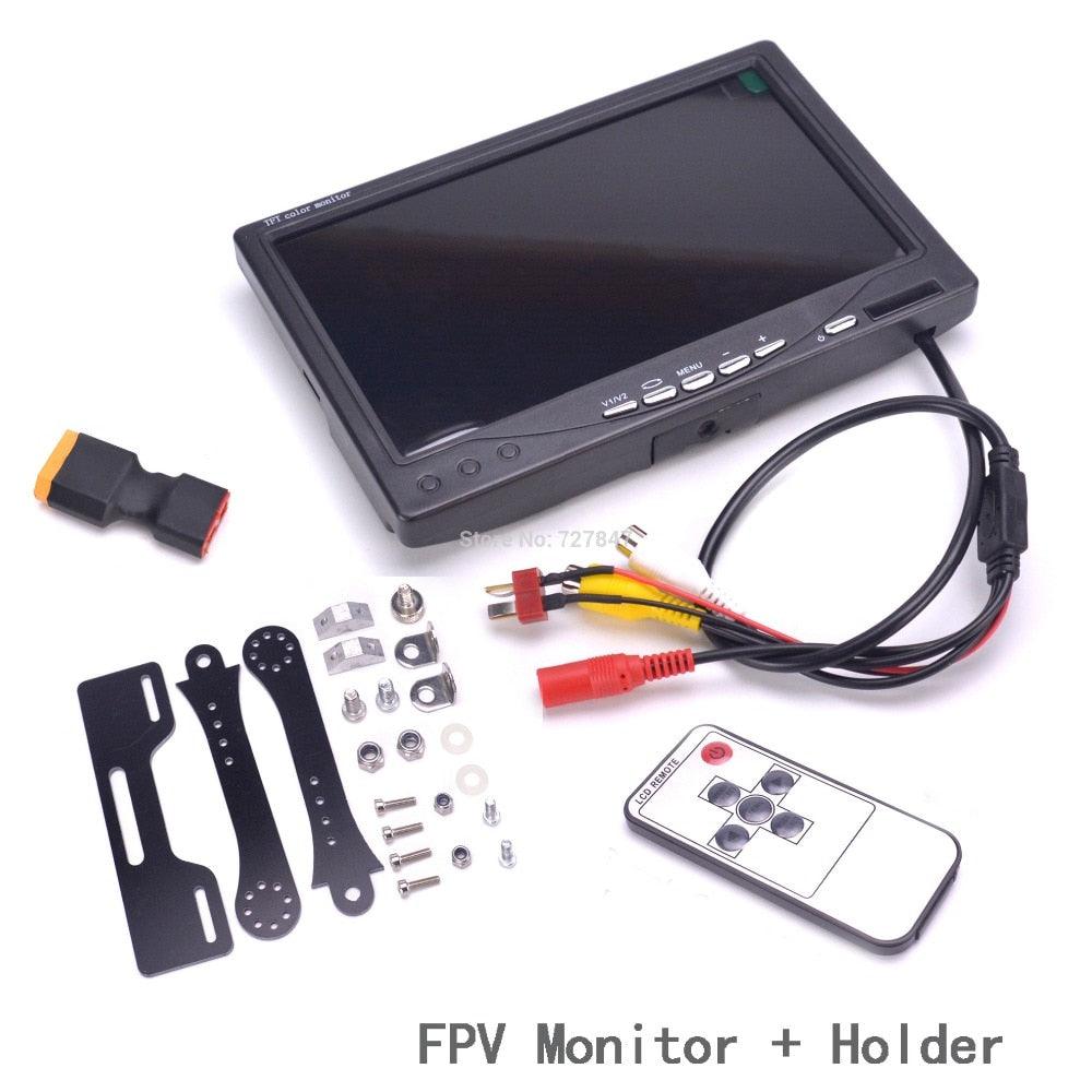 7 inch FPV Monitor Screen - Newest 7 inch LCD TFT FPV 1024 x 600 Monitor Screen Remote control FPV Monitor Photography Sunhood for Ground Station - Image 3
