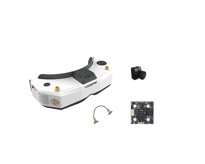 HDZero FPV Goggle Race Bundle -  HDZero FPV Goggle + Race V2 VTX + Nano90 Camera + 80mm MIPI cable