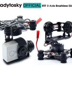 RTF 3 Axis 3Axis Brushless Gimbal - / 2204 2208 140kv Motor / Storm32 Controlller for Gopro 3 4 Runcam3 Walkera X350 Xiaomi SJ4000