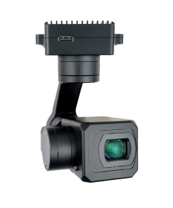 TOPOTEK KHP05S35 Dual Light Small Gimbal - 45x Hybrid Zoom (5X Optical + 9x Digital ) Camera 3-Axis Stabilization PTZ for UAV Drone