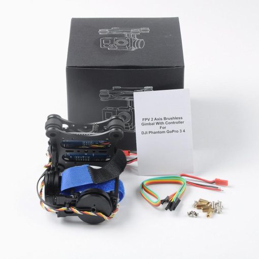 2 Aixs 2D Brushless Camera Gimbal for SJCAM Gopro XIAOMI YI Action Camera FPV Drone Multirotor Quadrocopter  S500 F450 F550 - Image 7