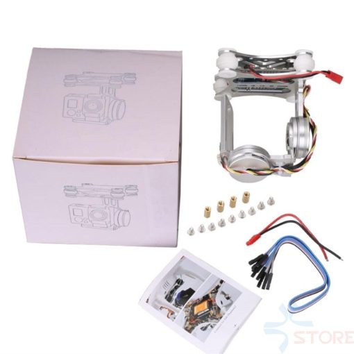 2 Aixs 2D Brushless Camera Gimbal for SJCAM Gopro XIAOMI YI Action Camera FPV Drone Multirotor Quadrocopter  S500 F450 F550 - Image 5