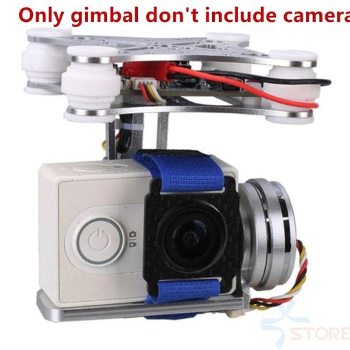 2 Aixs 2D Brushless Camera Gimbal for SJCAM Gopro XIAOMI YI Action Camera FPV Drone Multirotor Quadrocopter  S500 F450 F550 - Image 4