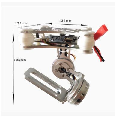 RTF 2 Axis Brushless Gimbal Camera with 2208 Motors BGC Controller Board Support SJ4000 Gopro 3 4 Camera For Rc Drone 2 RTF 2 Axis Brushless Gimbal Camera with 2208 Motors BGC Controller Board Support SJ4000 Gopro 3 4 Camera For Rc Drone - Image 2