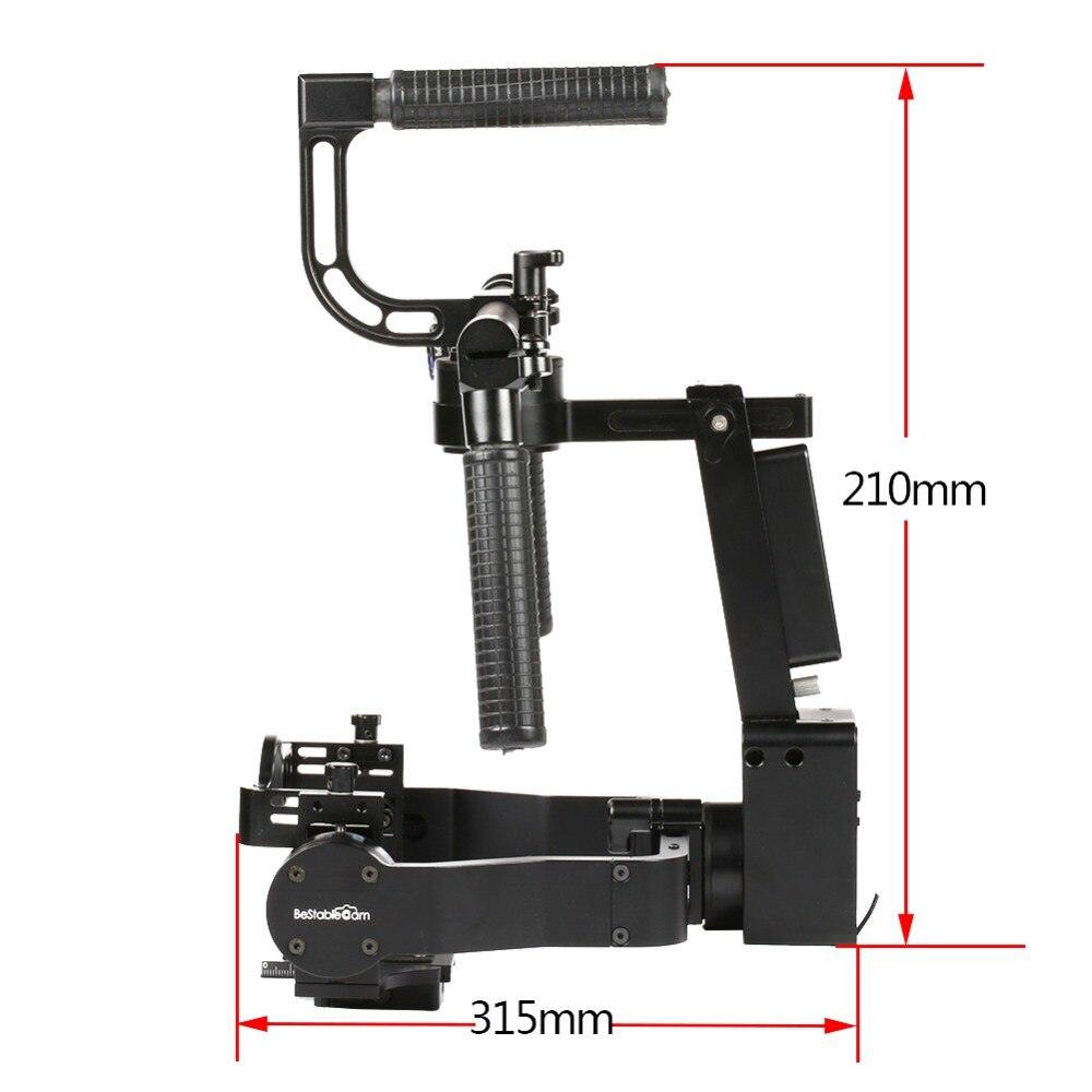 BeStableCam H4 HORIZON Brushless Handheld Camera Gimbal Stabilizer for panasonic gh4/Sony a7s /BMPCC Mirrorless Digital Camera 4 BeStableCam H4 HORIZON Brushless Handheld Camera Gimbal Stabilizer for panasonic gh4/Sony a7s /BMPCC Mirrorless Digital Camera — изображение 4