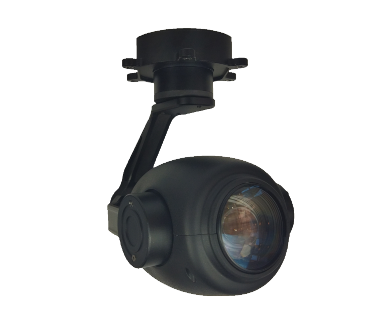 TOPOTEK KIP30S90 EO Gimbal Camera - 30x Optical Zoom + 3-Axis Stabilized Gimbal IP Output for UAV Drone 2 TOPOTEK KIP30S90 EO Gimbal Camera - 30x Optical Zoom + 3-Axis Stabilized Gimbal IP Output for UAV Drone - Image 2