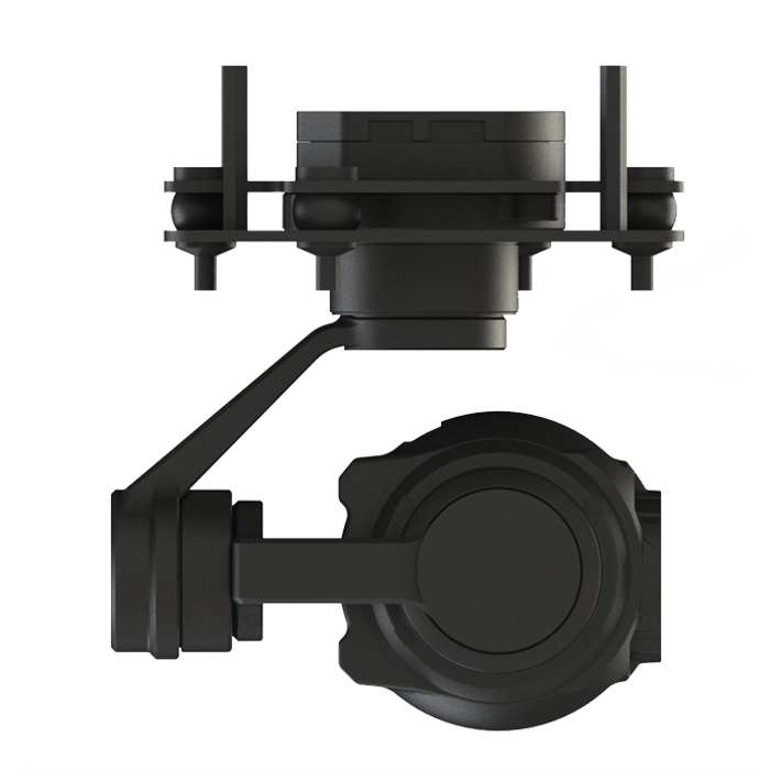 TOPOTEK KHP10S4K Drone Gimbal Camera - 4K 10X Optical zoom 3-Axis Gimbal, IP/HDMI output - Image 2