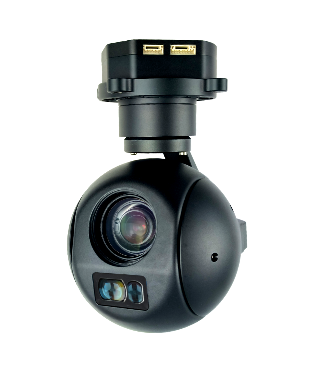 TOPOTEK KHY10L12 Dual Light Drone Gimbal - 90x Hybrid Zoom Camera + 1200M Laser Ranging Finder 3-Axis Gimbal Pod - Image 3