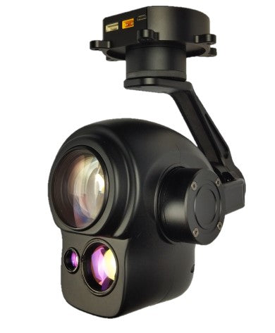 TOPOTEK SIP30L30A Dual Light Drone Gimbal - 30x Optical Zoom + 3000m Laser Range Finder 3-axis stabilized IP output gimbal 2 TOPOTEK SIP30L30A Dual Light Drone Gimbal - 30x Optical Zoom + 3000m Laser Range Finder 3-axis stabilized IP output gimbal - Image 2