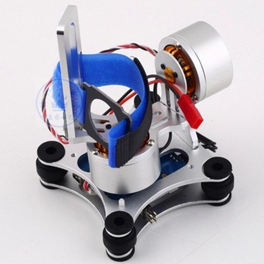 2 Axis Metal Brushless Camera Gimbal w/Motor &Controller for Gopro SJ4000 SJ7000 camera Blade Walkera QX350 Aerial photo FPV