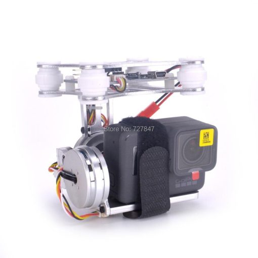 RTF FPV 3-AXIS / Lightweight 2-AXIS Brushless Gimbal Board for Gopro3 4 Gopro Hero 5 6 Gopro session SJ4000 RC drones - Image 4