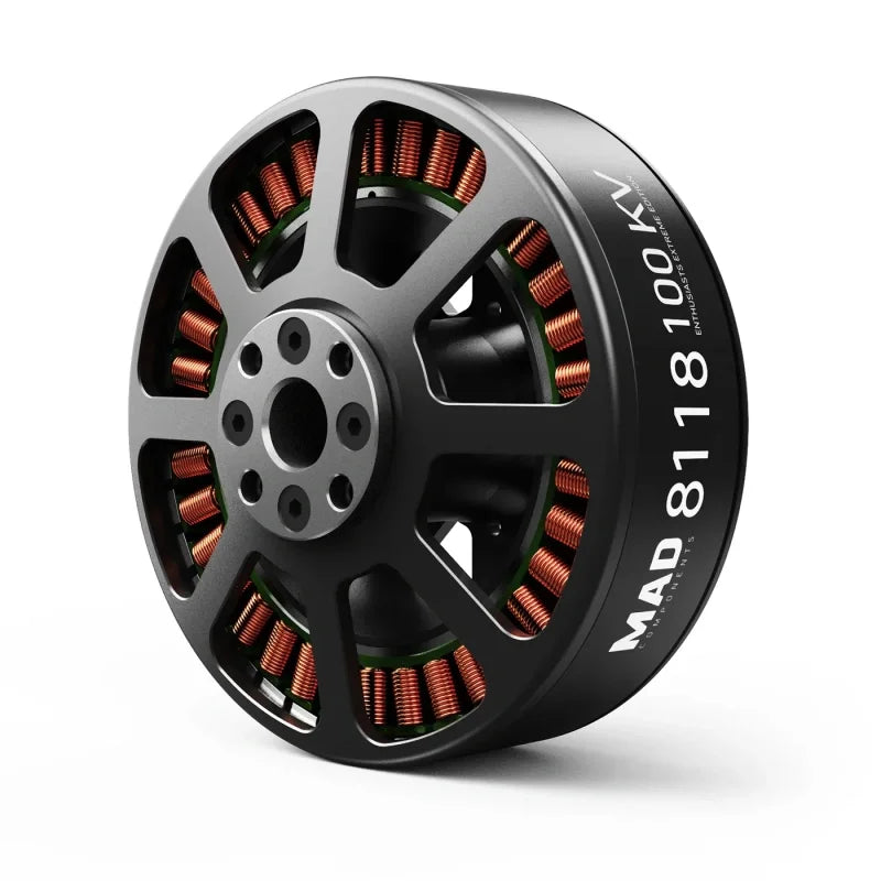 MAD 8118 EEE Drone Motor- 100KV 12S 14.5kgf Agriculture Powerful Brushless Motor for multi-rotor uav 1 MAD 8118 EEE Drone Motor- 100KV 12S 14.5kgf Agriculture Powerful Brushless Motor for multi-rotor uav