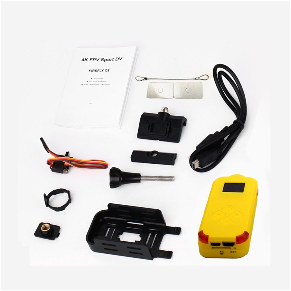 Hawkeye Firefly Q7 Action Camera - 1080P 30FPS WIFI SONY IMX332 0.66inch OLED 10m WiFi for FPV Drone Wargame Live CS Rail Recorder - Image 3