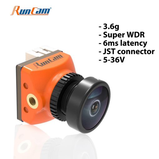 RunCam Racer Nano 2 Analog FPV Camera -  1000TVL Super WDR 6ms Low Latency Gesture Control for Racing Drone — изображение 3