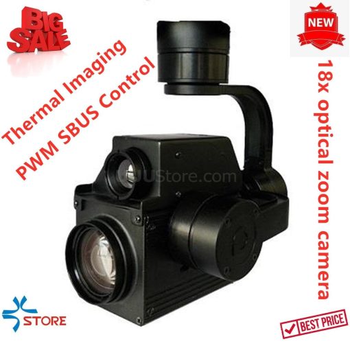 18X Dual Sensor of 4MP Zoom UAV Thermal Camera with 3 Axis Gimbal for FPV Drone Aerial Cinematography Inspection Rescue 4 18X Dual Sensor of 4MP Zoom UAV Thermal Camera with 3 Axis Gimbal for FPV Drone Aerial Cinematography Inspection Rescue - Image 4