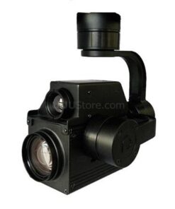 18X Dual Sensor of 4MP Zoom UAV Thermal Camera with 3 Axis Gimbal for FPV Drone Aerial Cinematography Inspection Rescue
