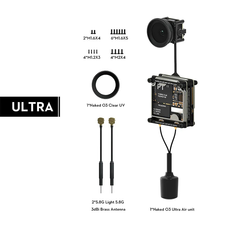 Flywoo Naked O3 Lite / Ultra Air Unit - Reducing Weight 50% Fit for Micro FPV Drone 9 Flywoo Naked O3 Lite / Ultra Air Unit - Reducing Weight 50% Fit for Micro FPV Drone - Image 9