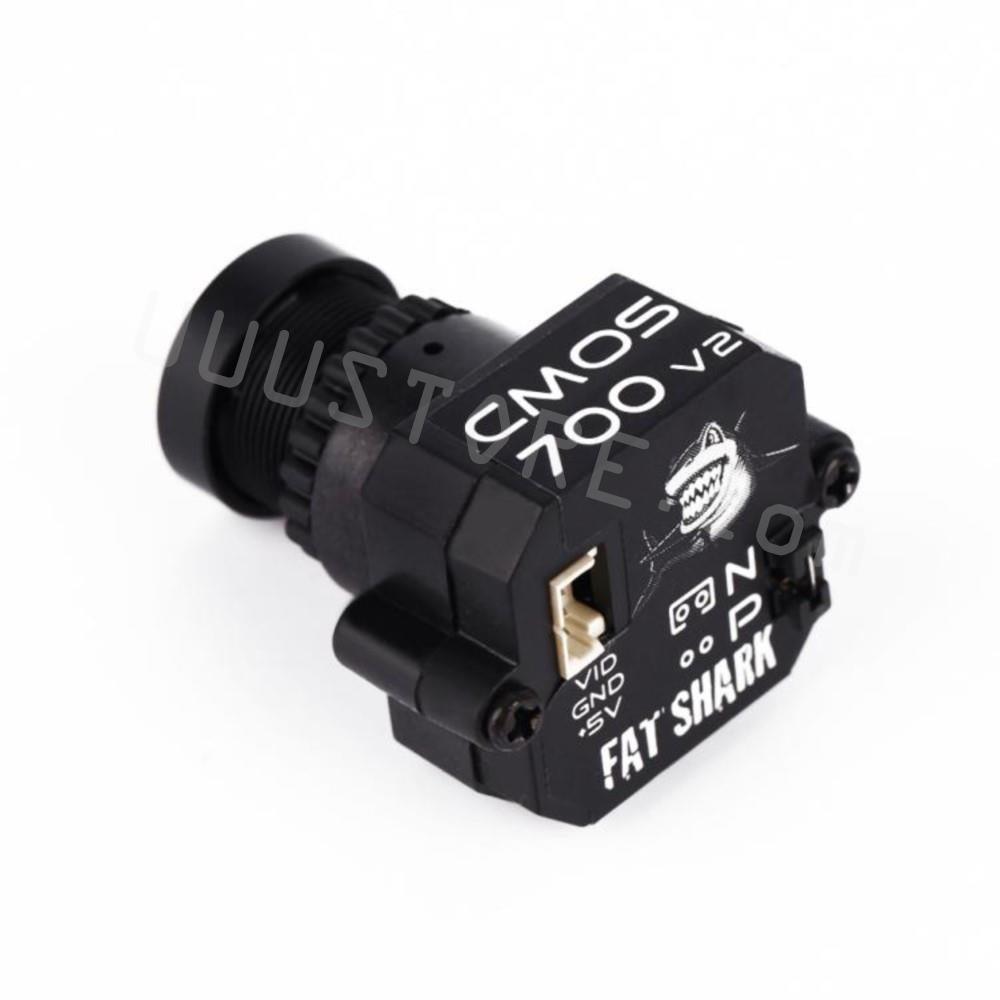 Fatshark 1/3'' 700TVL WDR CMOS V2 100 Degree Fixed Mount FPV Camera NTSC/PAL Switchable Better Than V1 1 Fatshark 1/3'' 700TVL WDR CMOS V2 100 Degree Fixed Mount FPV Camera NTSC/PAL Switchable Better Than V1