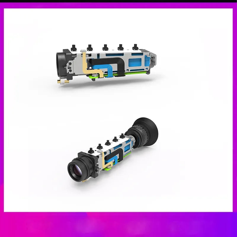 Infrared thermal imaging binoculars outdoor hunting 384x288 detector only provide applications and solutions for ODM,OEM,DIY - Image 3